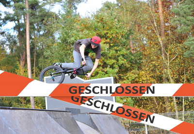 Skate- und BMX-Anlage am Kultur- und Sportzentrum Martinsee.
