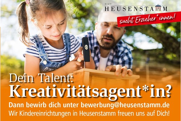 Heusenstamm sucht Erzieherinnen und Erzieher