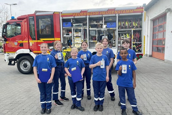 Jugendfeuerwehr Rembrücken: Erfolgreiche Jugendsammelwoche 2026